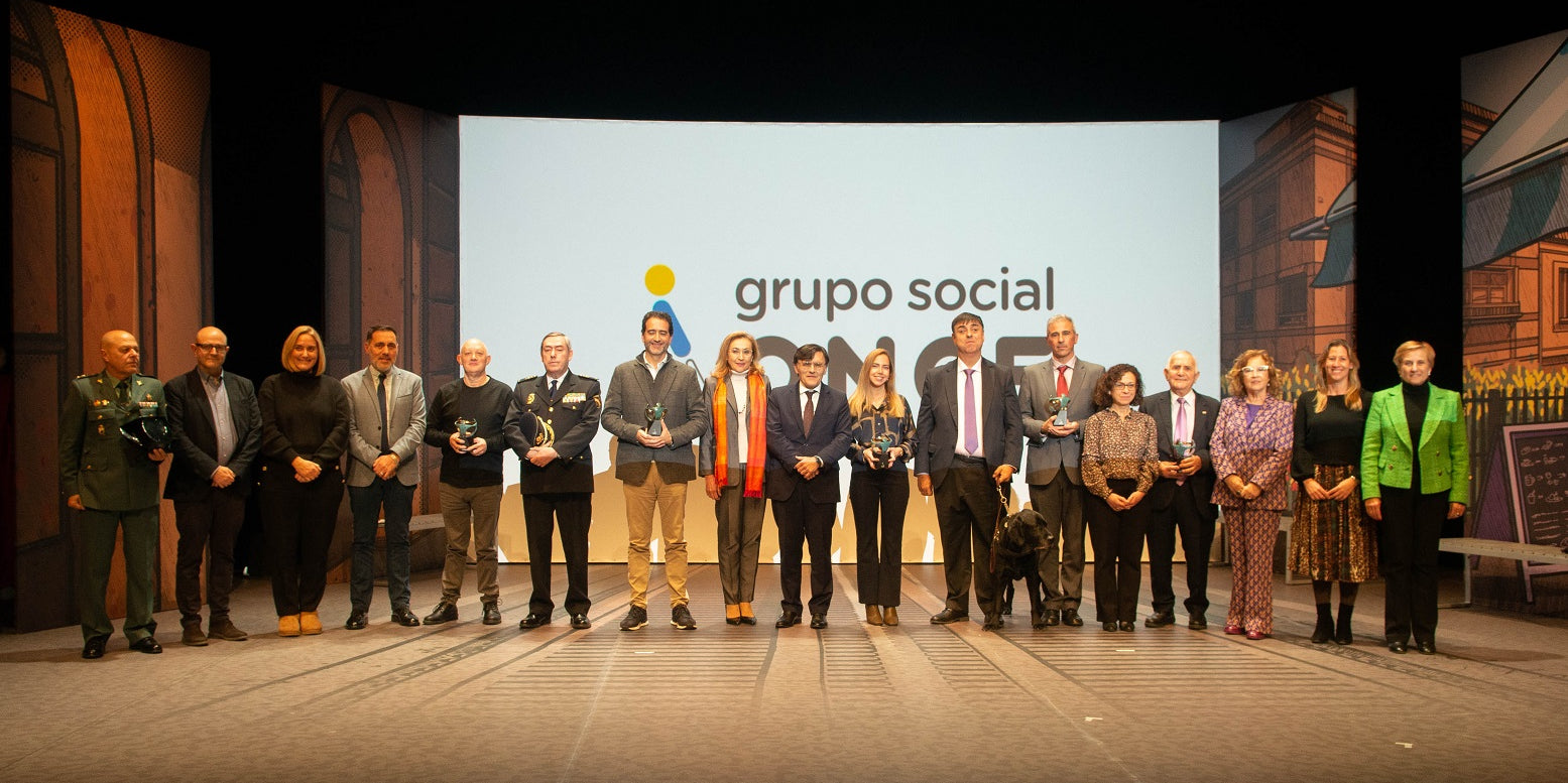 El Grupo Social ONCE premia la generosidad