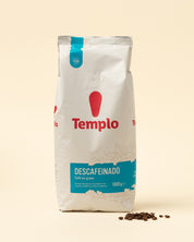Café grano natural descafeinado 1kg