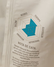 Café grano natural descafeinado 1kg