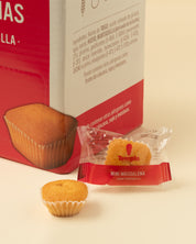 Mini magdalenas sabor mantequilla