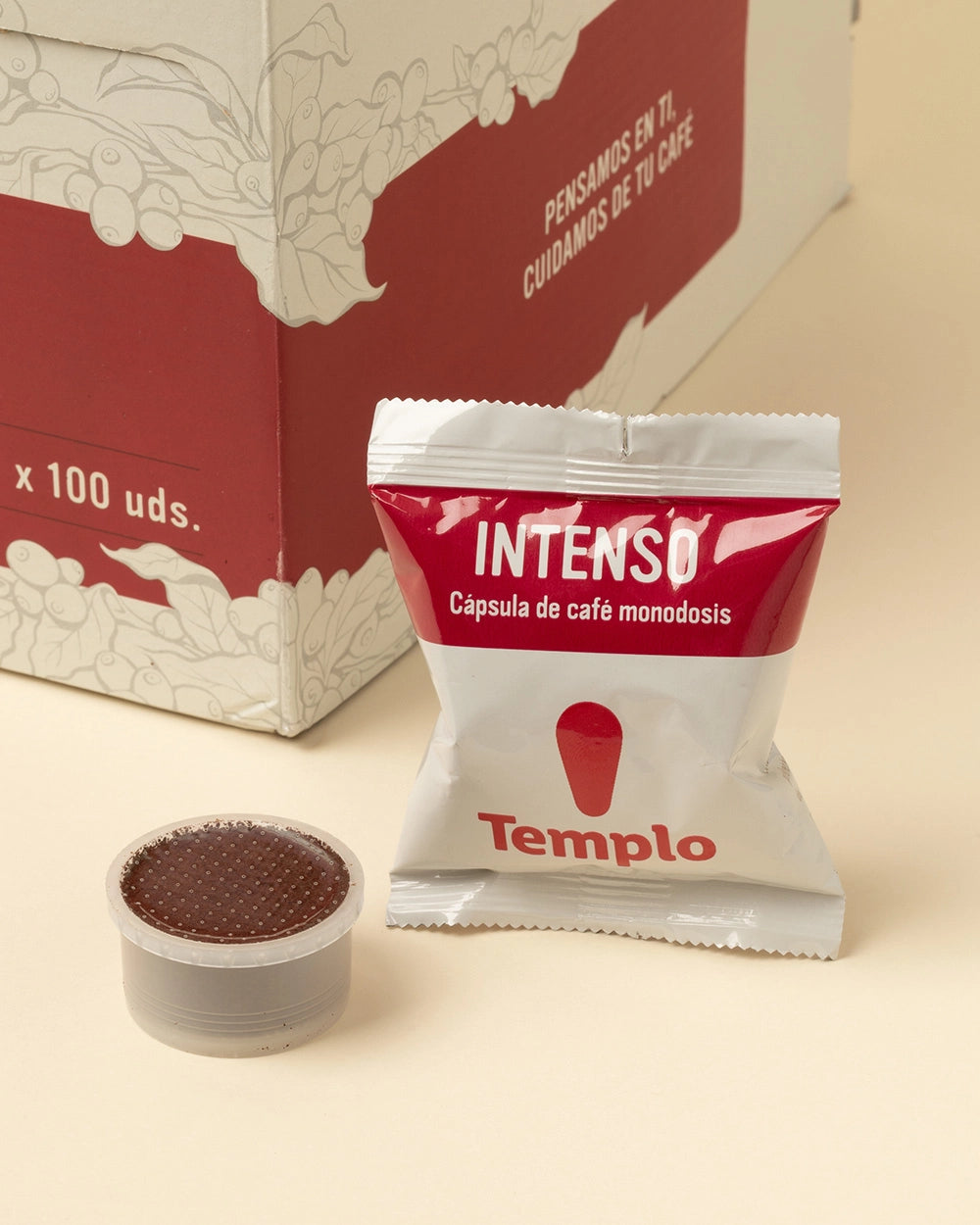 Café cápsulas espresso point intenso 100uds