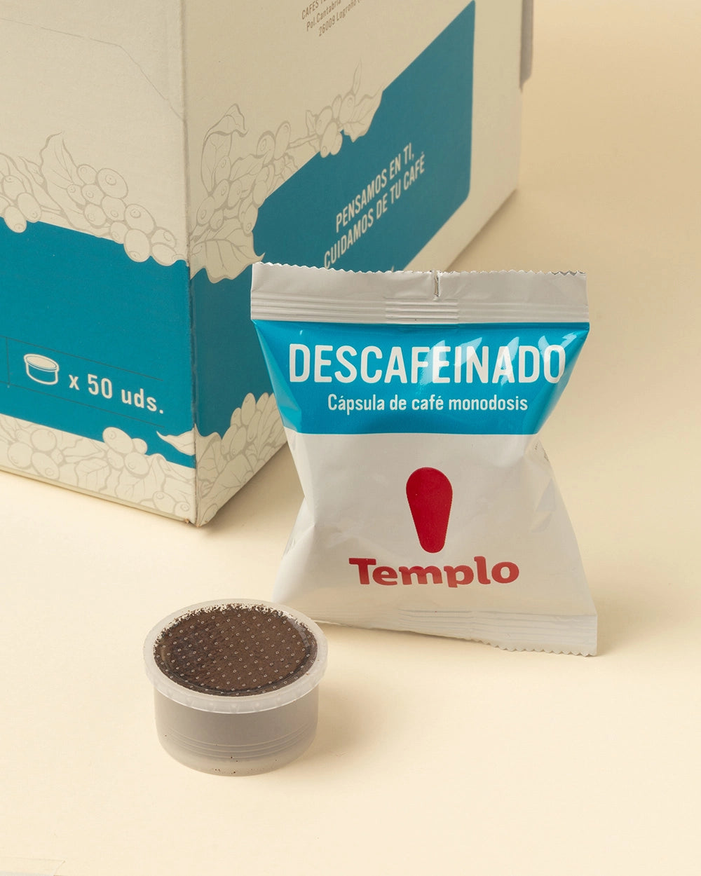 Café cápsulas espresso point descafeinado  50uds