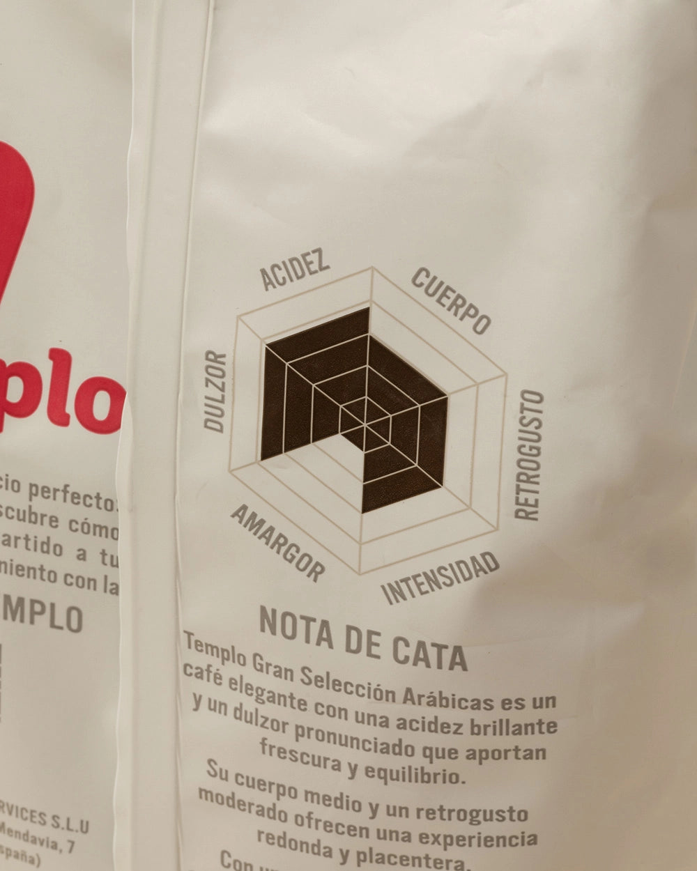 Café grano gran selección 100% arábicas 1kg
