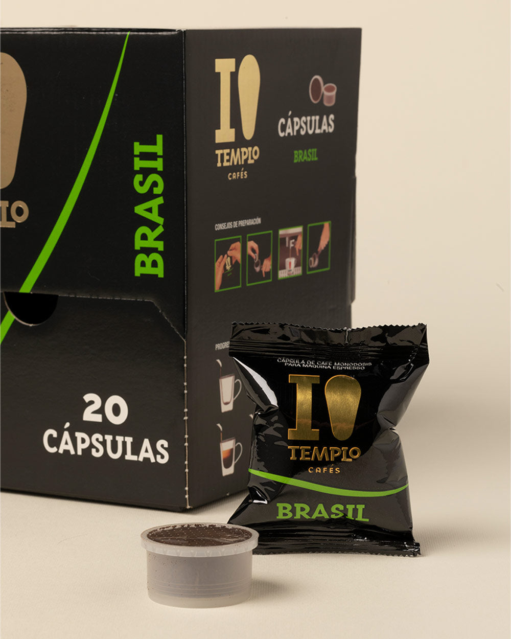 Café cápsulas espresso point brasil 20uds