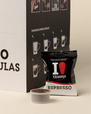 Café cápsulas espresso point espresso 100us