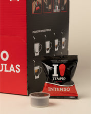 Café cápsulas espresso point intenso 100uds