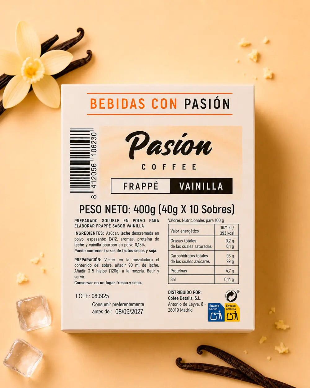 Frappé Vainilla (10 uds)
